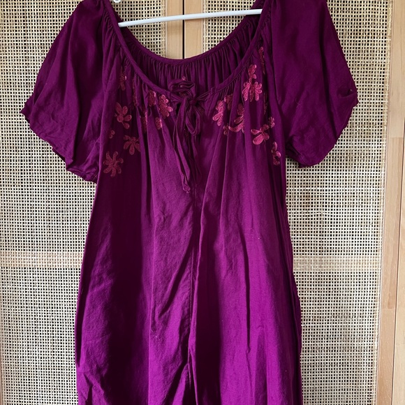 Free People Fiona Embroidered Mini Dress
Magenta XS - Picture 7 of 9